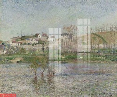 File in trần Tranh sơn dầu phương tây tổng hợp STS32824 (bản gốc) phong cảnh