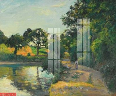 Download file gốc Tranh sơn dầu phương tây tổng hợp STS32830 (in mica) logo