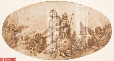 File tranh Tranh sơn dầu phương tây tổng hợp STS32992 (ảnh gốc) in trần 3D