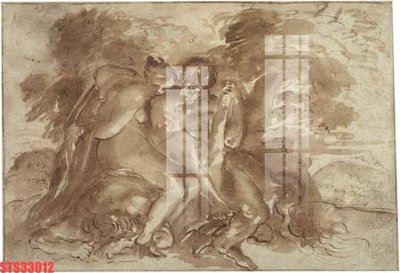 File tranh Tranh sơn dầu phương tây tổng hợp STS33012 (ảnh gốc) in trần nhà