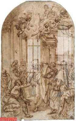 File tranh Tranh sơn dầu phương tây tổng hợp STS33022 (file gốc) chuẩn màu in