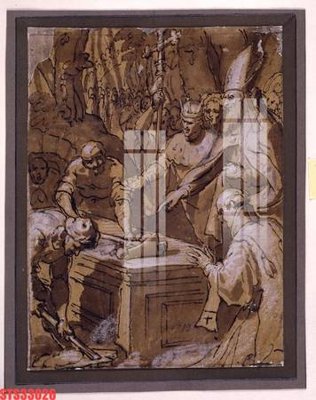 Chi tiết file gốc Tranh sơn dầu phương tây tổng hợp STS33026 (cho in tráng gương)