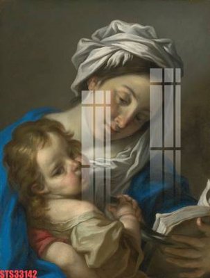 File ảnh Tranh sơn dầu phương tây tổng hợp STS33142 (gốc) in biển hiệu