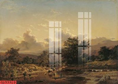 File PSD Tranh sơn dầu phương tây tổng hợp STS33203 (bản gốc) dễ dàng edit