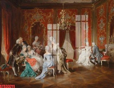 File tranh gốc Tranh sơn dầu phương tây tổng hợp STS33211 (bản đẹp) độc quyền