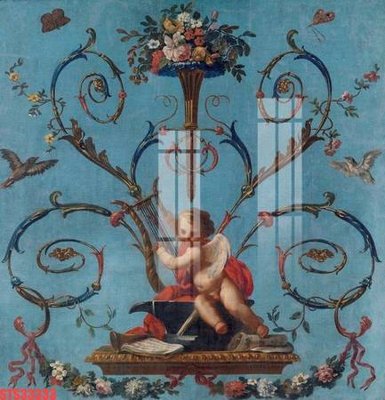 File ảnh Tranh sơn dầu phương tây tổng hợp STS33333 (gốc) dùng in Pano