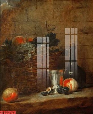 Download file Tranh sơn dầu phương tây tổng hợp STS33426 (chất lượng in ấn)