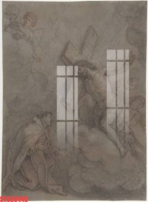 File PSD Tranh sơn dầu phương tây tổng hợp STS33448 (gốc) tách lớp chi tiết