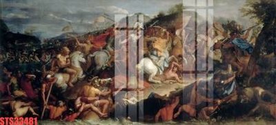 File gốc Tranh sơn dầu phương tây tổng hợp STS33481 (in mica) cắt laser