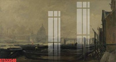 File in mica Tranh sơn dầu phương tây tổng hợp STS33540 (bản gốc) siêu trong