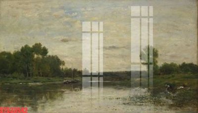 File ảnh Tranh sơn dầu phương tây tổng hợp STS33542 (gốc) cho trang trí nhà hàng