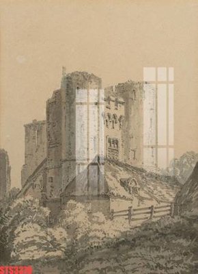 File gốc Tranh sơn dầu phương tây tổng hợp STS3370 (in lụa) tranh mã đáo