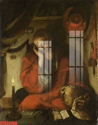 File gốc Tranh sơn dầu phương tây tổng hợp STS33760 (in tráng gương) sang trọng