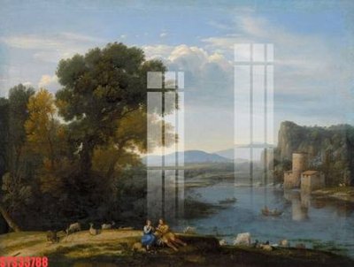 Tải file Tranh sơn dầu phương tây tổng hợp STS33788 (gốc) chủ đề hoa sen