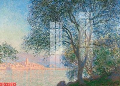 File in trần Tranh sơn dầu phương tây tổng hợp STS33872 (file gốc) hoa văn 3D