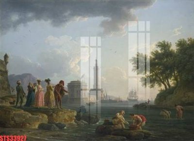 File tranh Tranh sơn dầu phương tây tổng hợp STS33927 (ảnh gốc) độ nét vượt trội