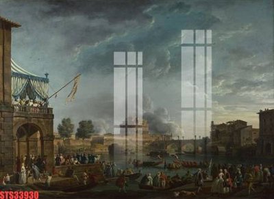 File gốc Tranh sơn dầu phương tây tổng hợp STS33930 (in ấn) màu sắc trung thực