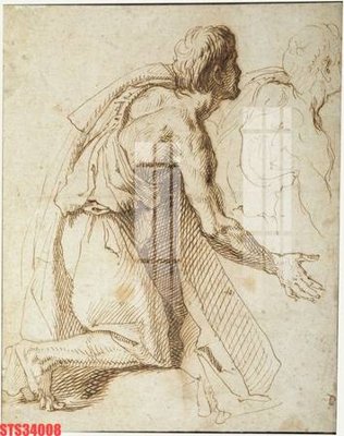 File gốc Tranh sơn dầu phương tây tổng hợp STS34008 (in lụa) tranh mã đáo