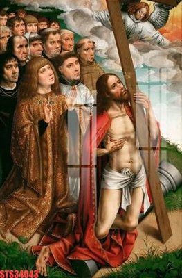 Download file Tranh sơn dầu phương tây tổng hợp STS34043 (gốc) in mica ốp bếp