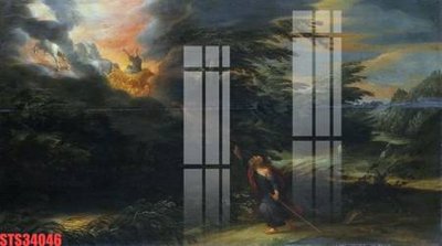 File in ấn chuyên nghiệp Tranh sơn dầu phương tây tổng hợp STS34046 (file gốc)