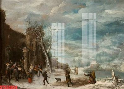 File gốc Tranh sơn dầu phương tây tổng hợp STS34054 (in mica) trang trí