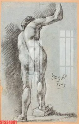 File in trần Tranh sơn dầu phương tây tổng hợp STS34091 (file gốc) hoa văn 3D