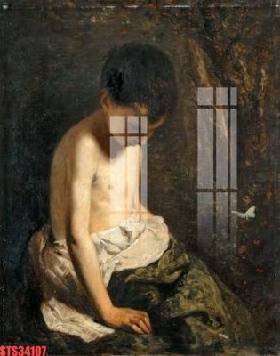 File PSD Tranh sơn dầu phương tây tổng hợp STS34107 (bản gốc) độ phân giải cao