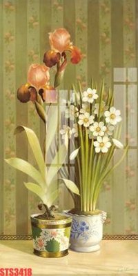 File gốc Tranh sơn dầu phương tây tổng hợp STS3418 (in lụa) tranh phong thủy