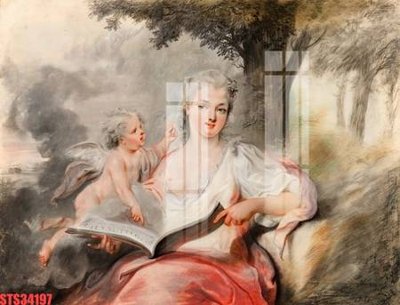 File gốc Tranh sơn dầu phương tây tổng hợp STS34197 (bản quyền) cho in ấn