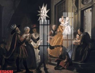 File in trần Tranh sơn dầu phương tây tổng hợp STS34202 (bản gốc) hoa văn