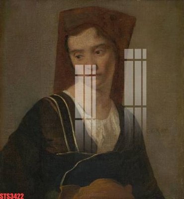 File gốc Tranh sơn dầu phương tây tổng hợp STS3422 (in lụa) họa tiết 3D