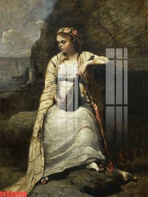 File in mica Tranh sơn dầu phương tây tổng hợp STS34240 (bản gốc) siêu trong