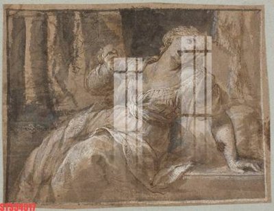 File tranh Tranh sơn dầu phương tây tổng hợp STS34317 (gốc) in trên kính