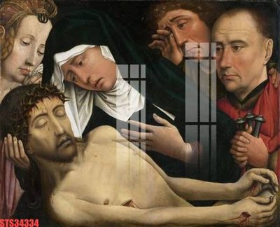 File gốc Tranh sơn dầu phương tây tổng hợp STS34334 (vector) cho in ấn