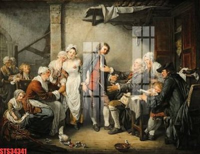 File in ấn Tranh sơn dầu phương tây tổng hợp STS34341 (bản gốc) sắc nét