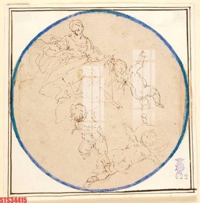 Tải file PSD Tranh sơn dầu phương tây tổng hợp STS34415 (nguyên layer) để in