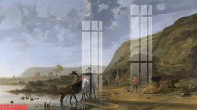 File gốc Tranh sơn dầu phương tây tổng hợp STS34443 cho in ấn và thiết kế