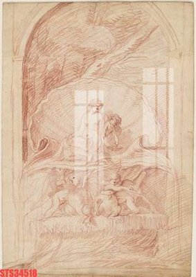 File tranh gốc PSD Tranh sơn dầu phương tây tổng hợp STS34518 còn nguyên layer