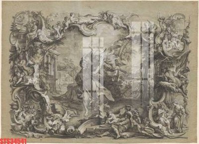 Ảnh gốc Tranh sơn dầu phương tây tổng hợp STS34541 (siêu chi tiết) để in ấn