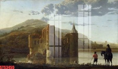 File in lụa Tranh sơn dầu phương tây tổng hợp STS3455 (tân cổ điển) Tranh sơn dầu phương tây tổng hợp STS3455