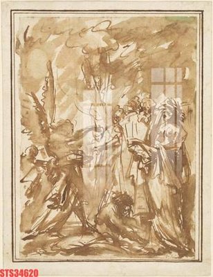 File in lụa Tranh sơn dầu phương tây tổng hợp STS34620 (tân cổ điển) Tranh sơn dầu phương tây tổng hợp STS34620