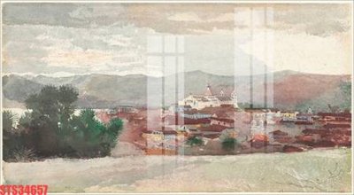 Download file Tranh sơn dầu phương tây tổng hợp STS34657 (chuẩn in) chất lượng cao