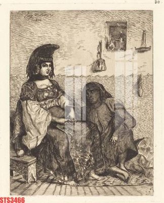 File in ấn chuyên nghiệp Tranh sơn dầu phương tây tổng hợp STS3466 (file gốc)