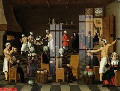 Tải file Tranh sơn dầu phương tây tổng hợp STS34665 (gốc) làm tranh treo tường