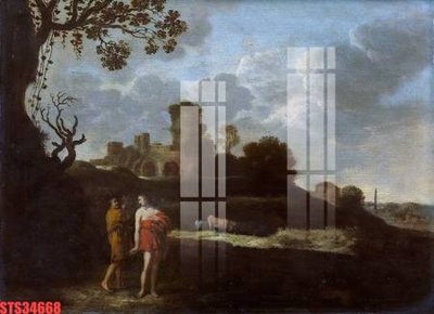 File tranh quảng cáo Tranh sơn dầu phương tây tổng hợp STS34668 (download file gốc)