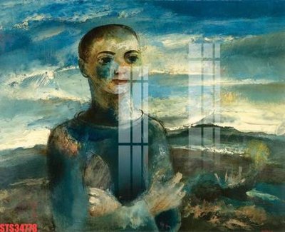 File tranh Tranh sơn dầu phương tây tổng hợp STS34778 (ảnh gốc) in trần nhà