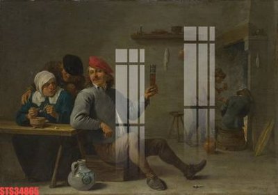 Tải file Tranh sơn dầu phương tây tổng hợp STS34865 (PSD) cho in ấn quảng cáo