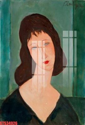 Download file Tranh sơn dầu phương tây tổng hợp STS34926 (gốc) in mica đèn LED