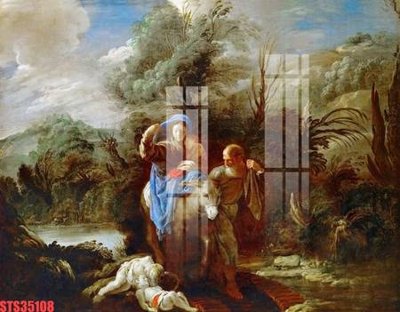 File tranh in tráng gương Tranh sơn dầu phương tây tổng hợp STS35108 (siêu nét)