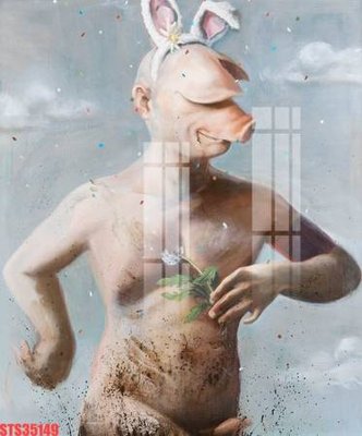 File gốc Tranh sơn dầu phương tây tổng hợp STS35149 (phong cách) tối giản